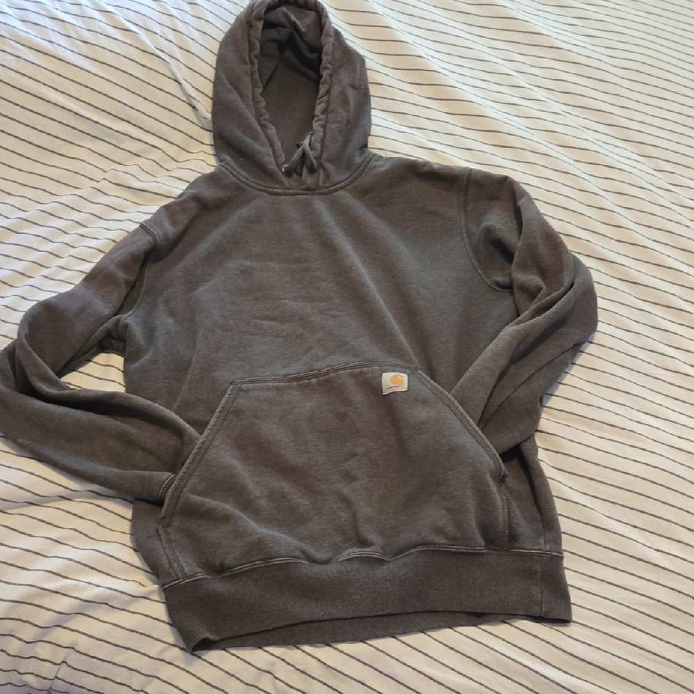 Carhartt Gray Sweatshirt Relaxed Fit Pullover